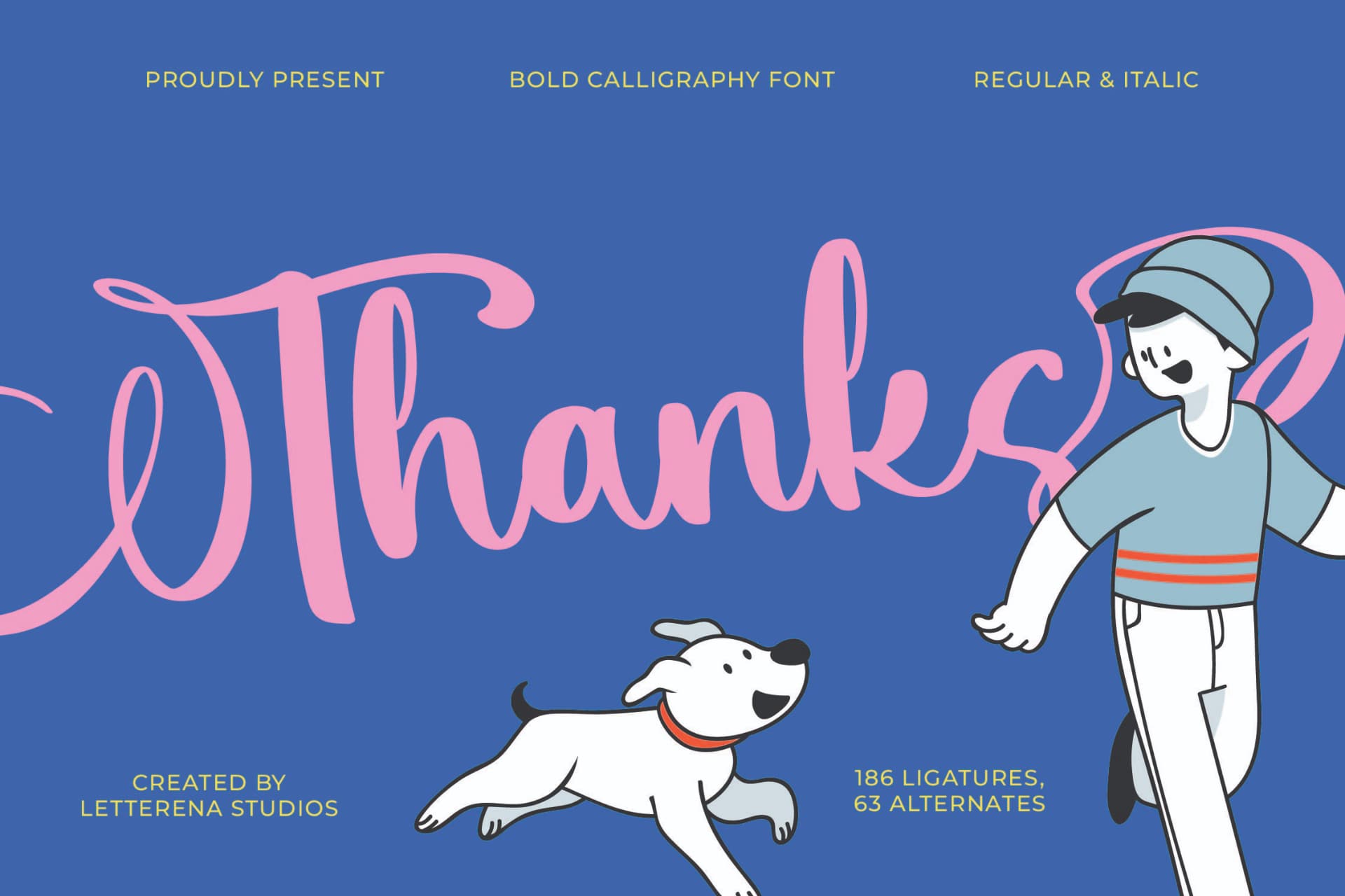Preview 15 for Rockies Walking – Bold Calligraphy Font