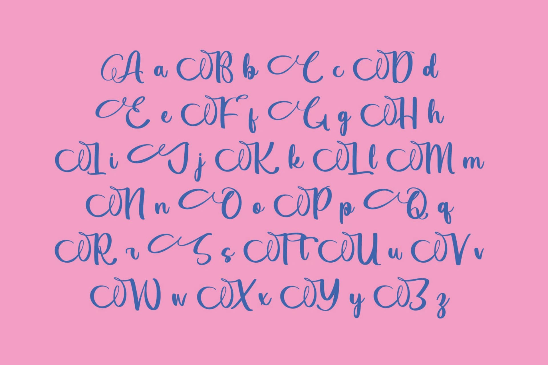 Preview 12 for Rockies Walking – Bold Calligraphy Font