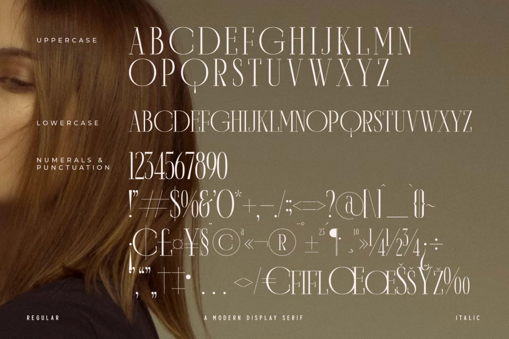 Preview 13 for Qartech - A Modern Display Serif Font