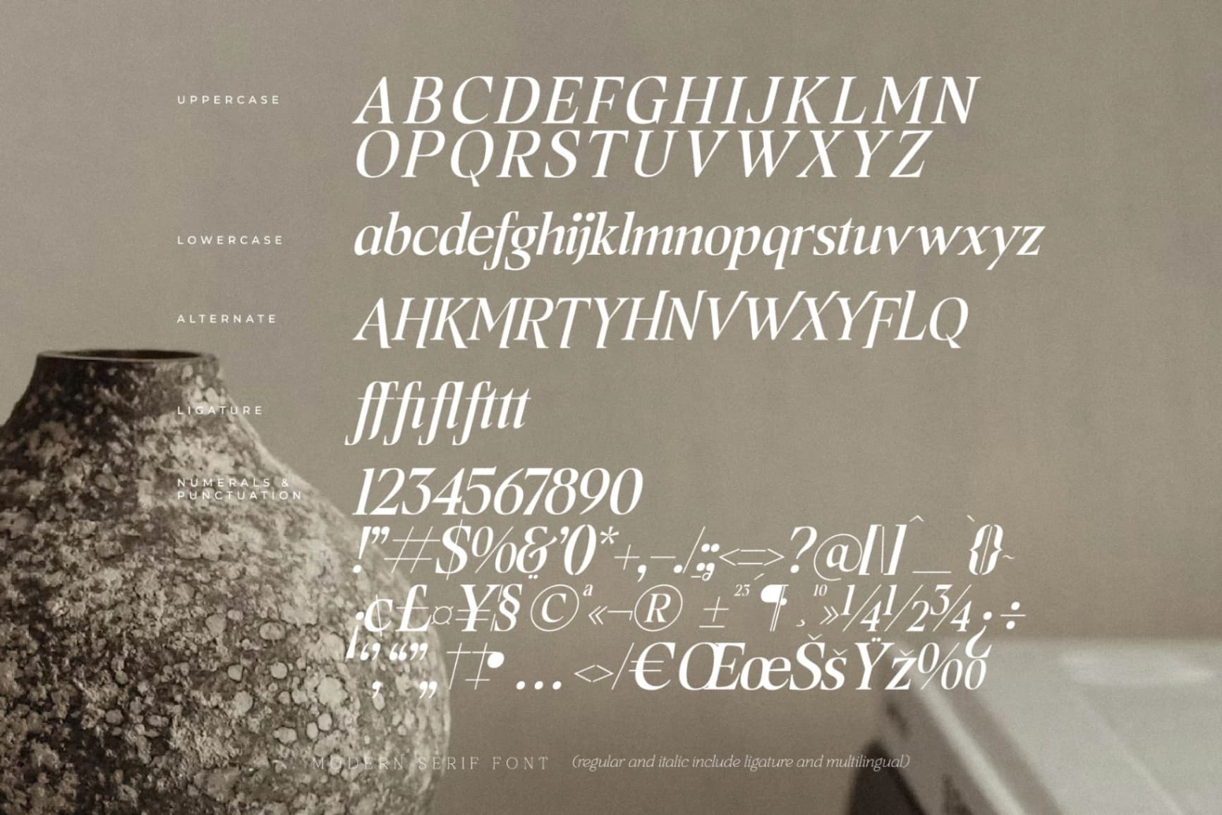 Preview 14 for Frenstyle - Modern Serif Font