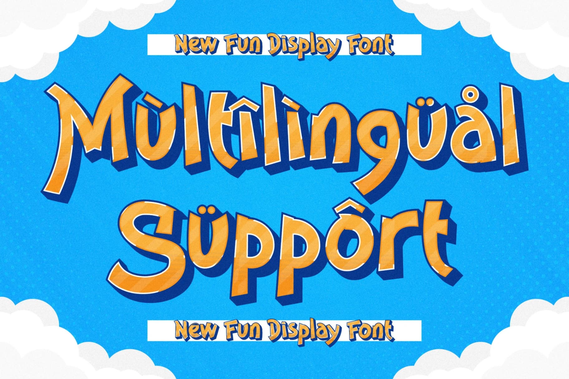 Preview 12 for Cowmondior - New Fun Display Font