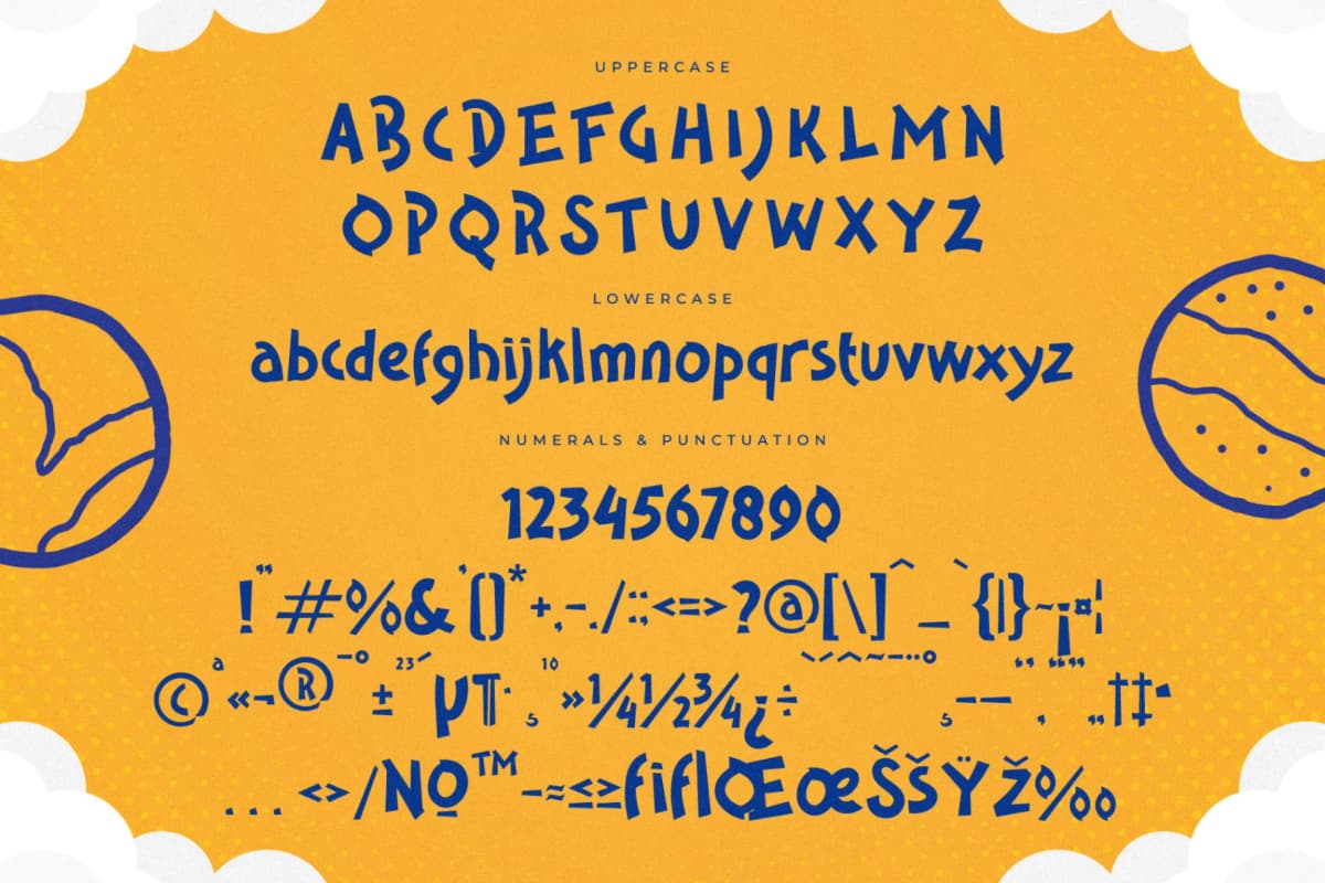 Preview 13 for Cowmondior - New Fun Display Font