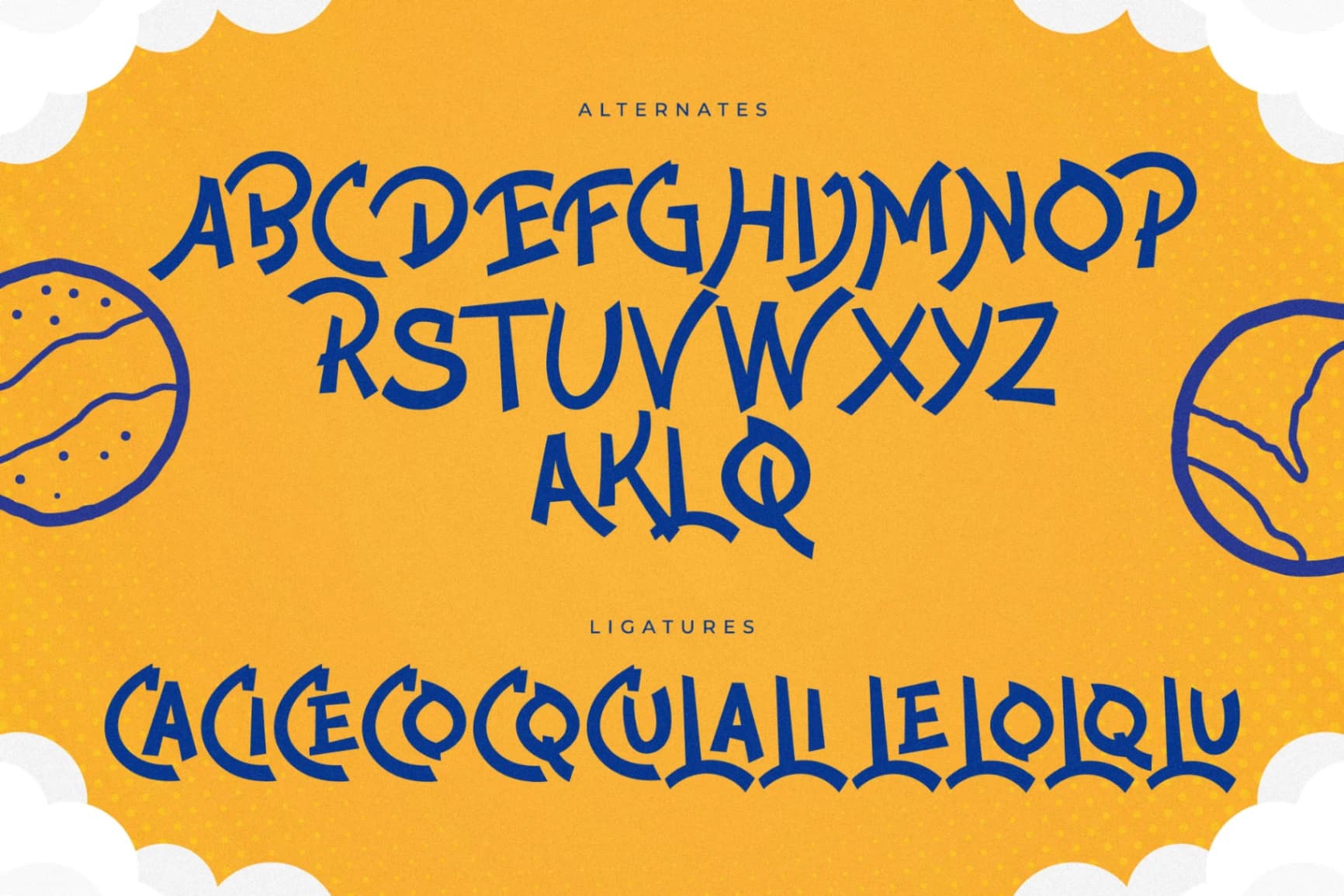 Preview 14 for Cowmondior - New Fun Display Font