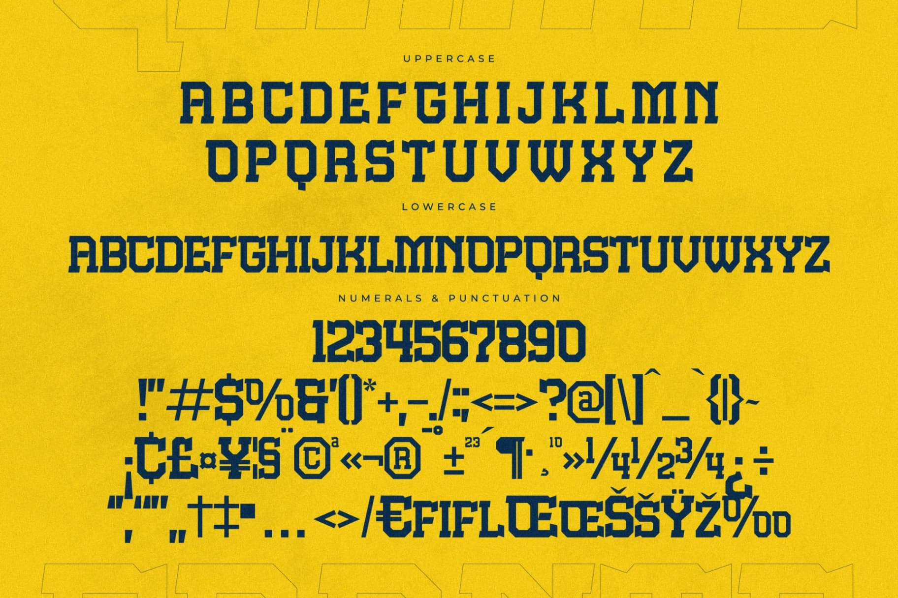 Preview 13 for Grante - Modern Slab Serif Font