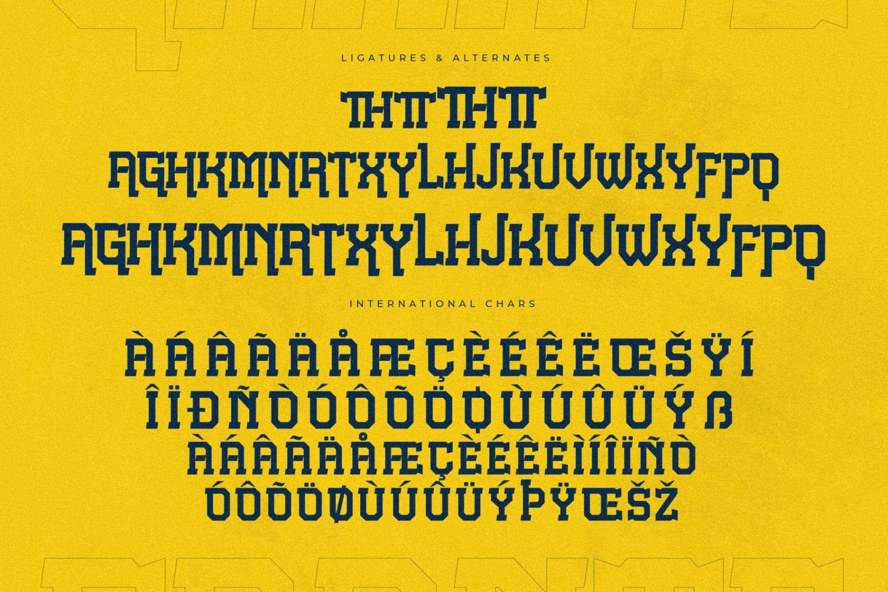 Preview 14 for Grante - Modern Slab Serif Font