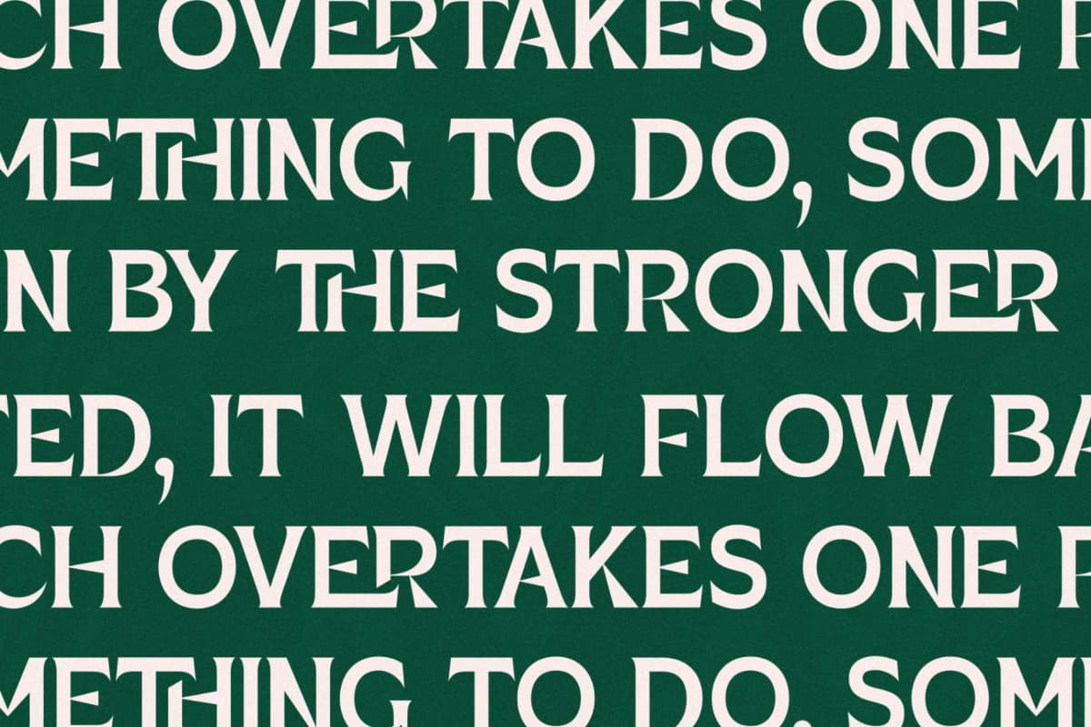 Porladek - Display Serif Font font preview 9