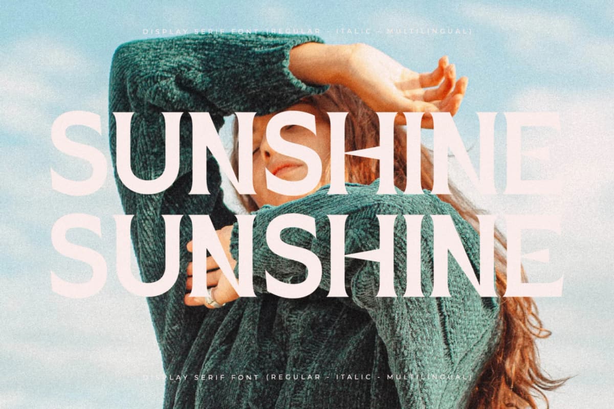 Porladek - Display Serif Font font preview 8