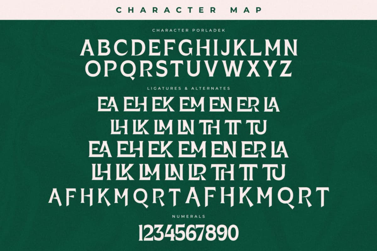 Porladek - Display Serif Font font preview 13
