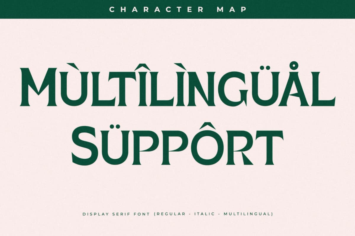 Porladek - Display Serif Font font preview 12