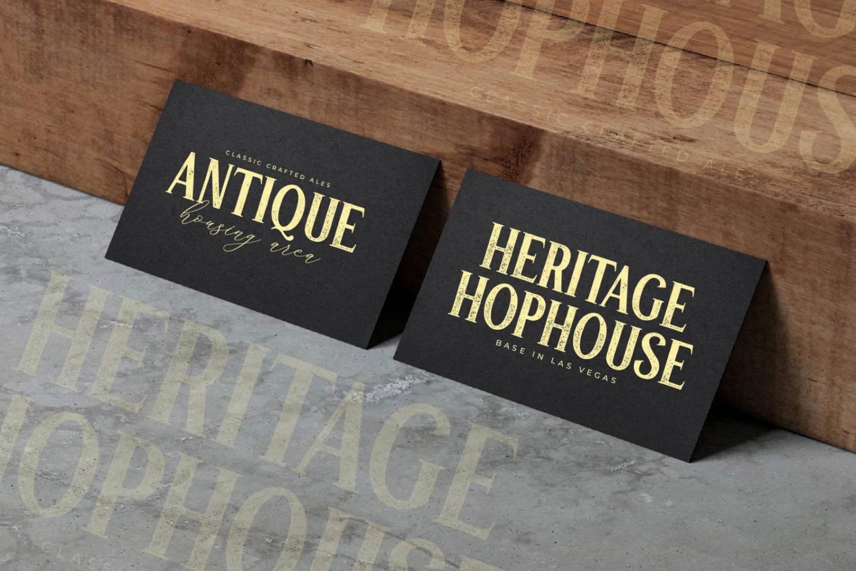 Preview 10 for The Boqke - Texture Serif Vintage Font