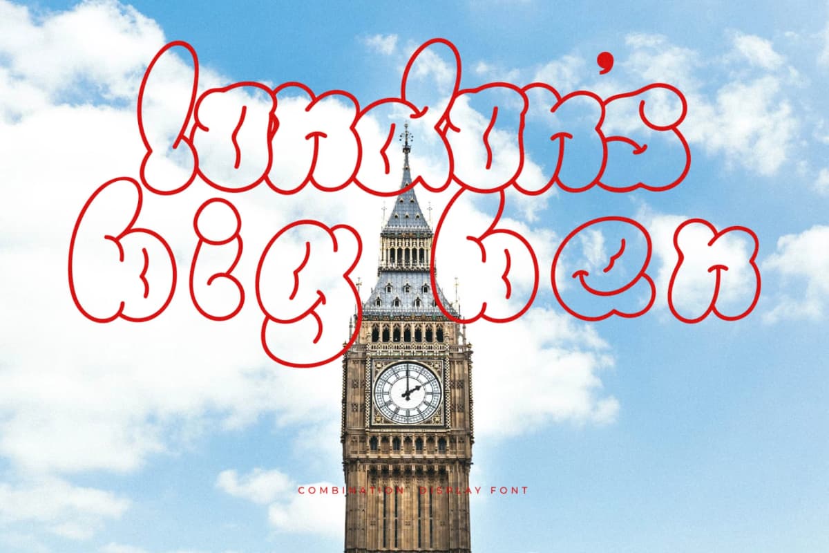 Perls Hearts - Combine Display Font font preview 10
