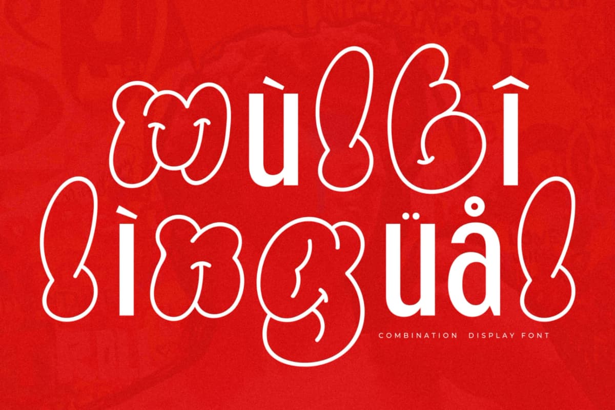 Perls Hearts - Combine Display Font font preview 7