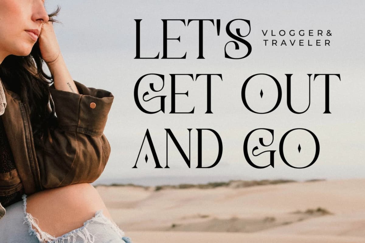Goladon - A Modern Serif Font font preview 2