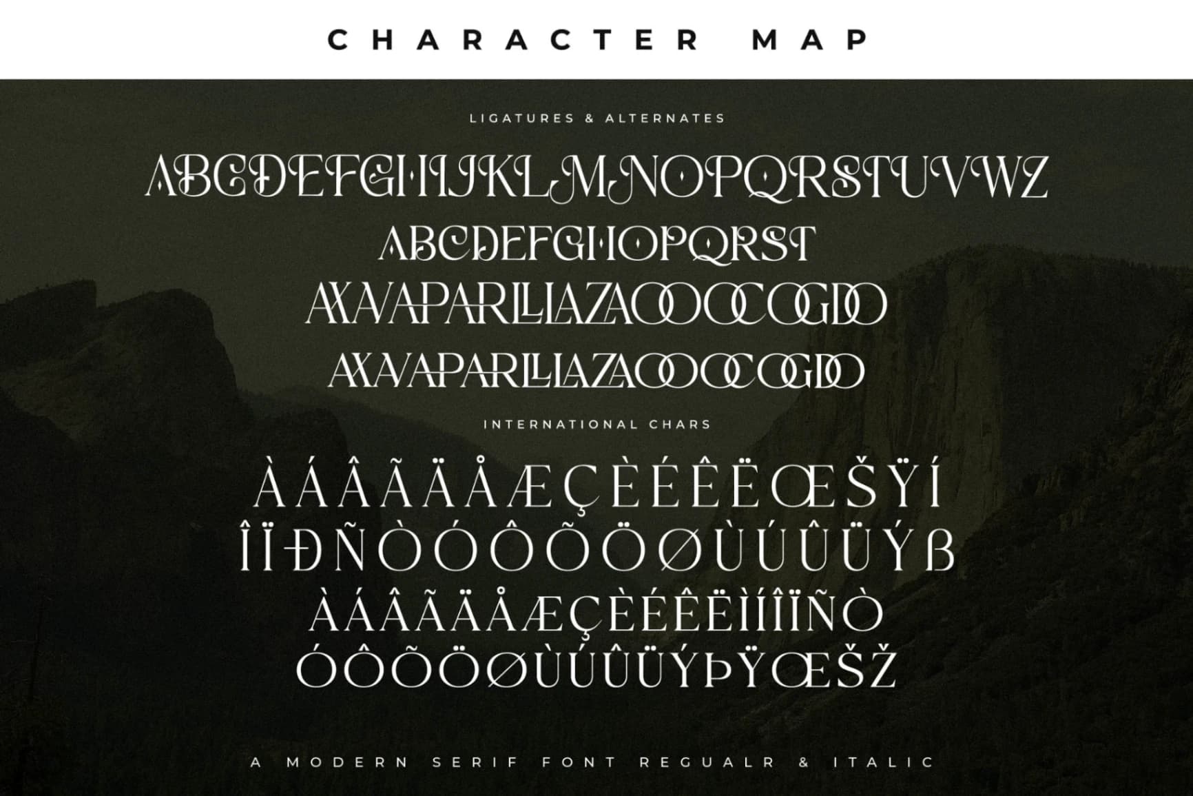 Preview 14 for Goladon - A Modern Serif Font