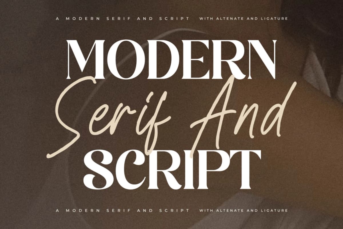 Preview 7 for Blissful Heartlight - Font Duo