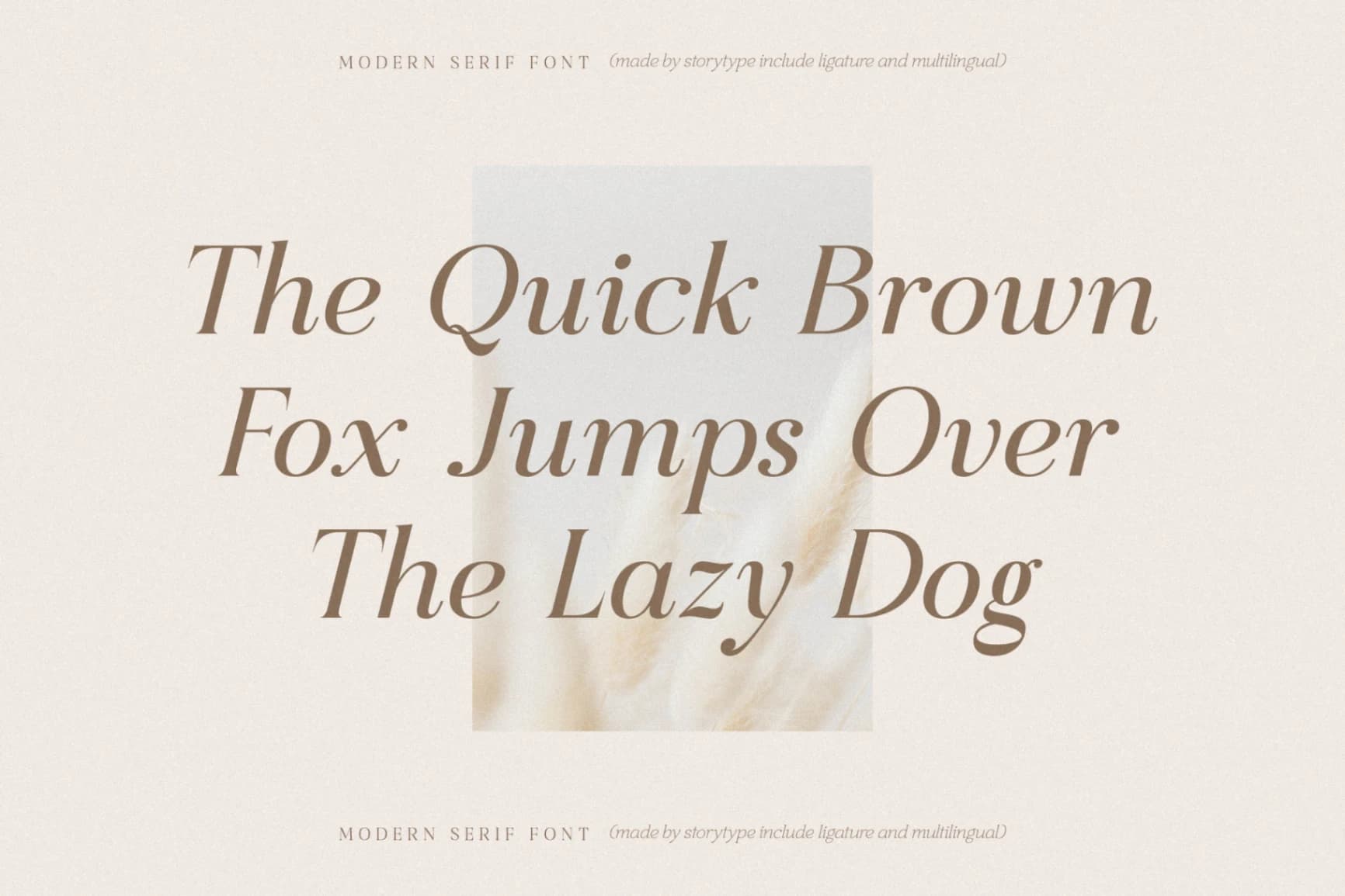 Preview 6 for Fonphoria - Modern Serif Font