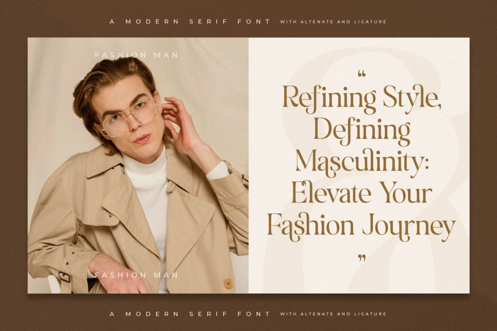 Preview 11 for Qalogre - Modern Serif Font