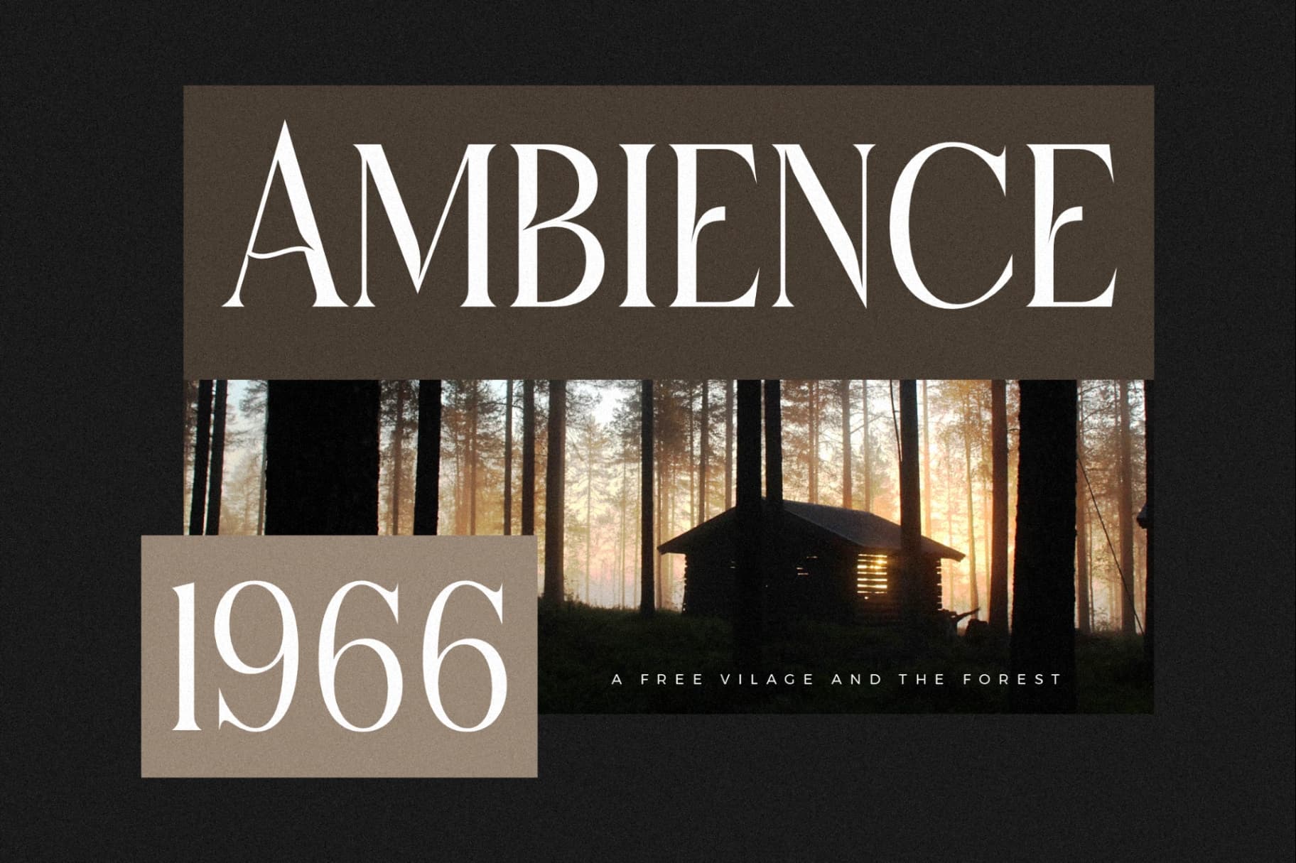 Preview 5 for Micksenav - Display Serif Font