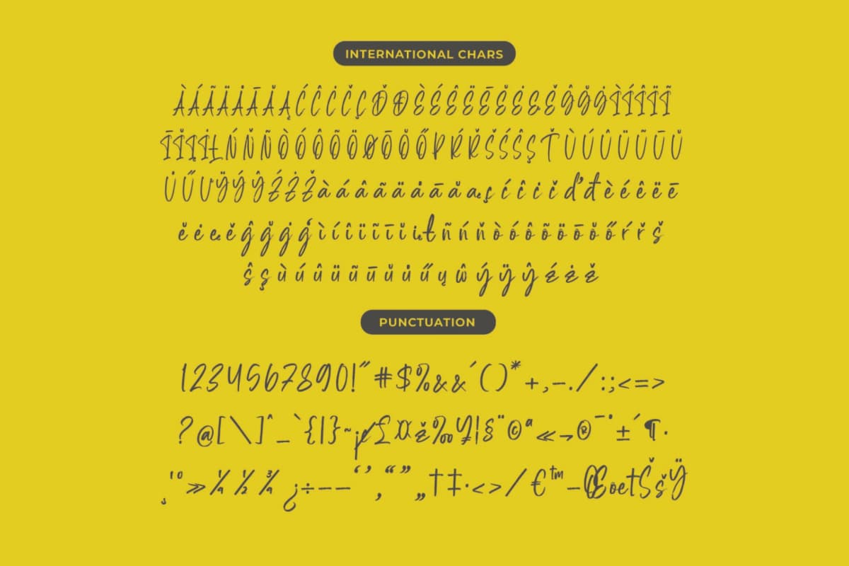 Preview 14 for Daltonse – Best Stylish Font