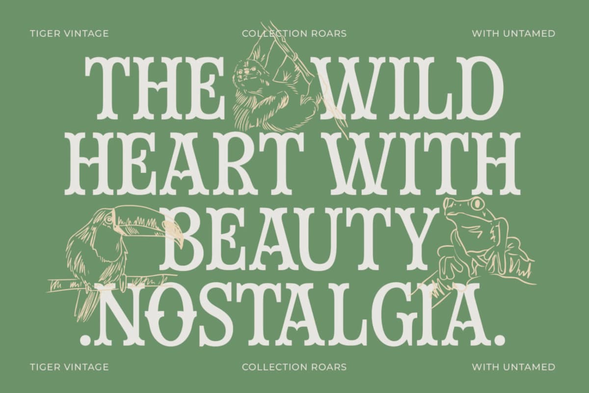 Westron Way Honor - Western Vintage Font font preview 4