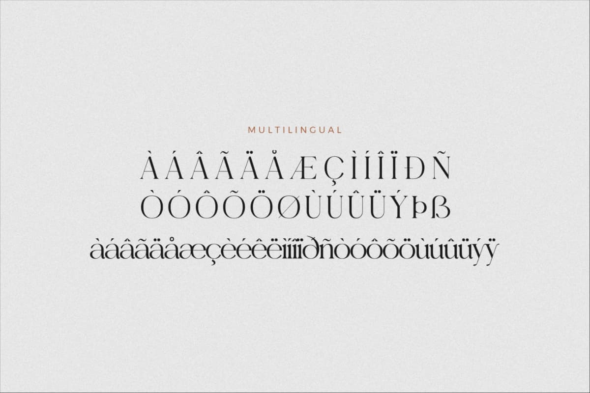 Gealova - Modern Serif Font font preview 14