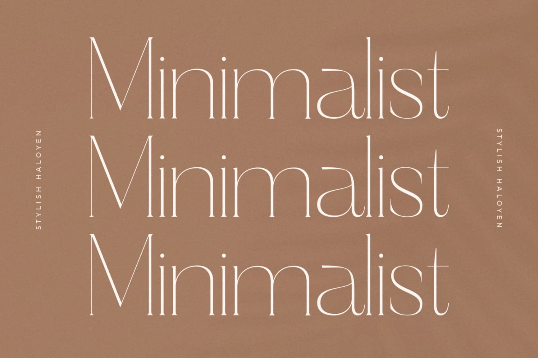 Preview 3 for Haloyen - Stylish Font Serif