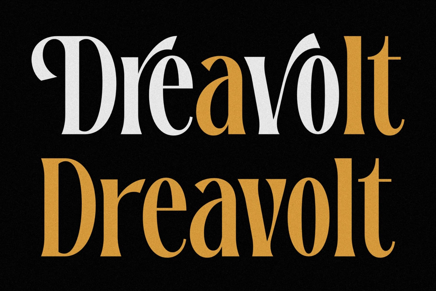 Preview 6 for Dreavolt - A Serif Display Font