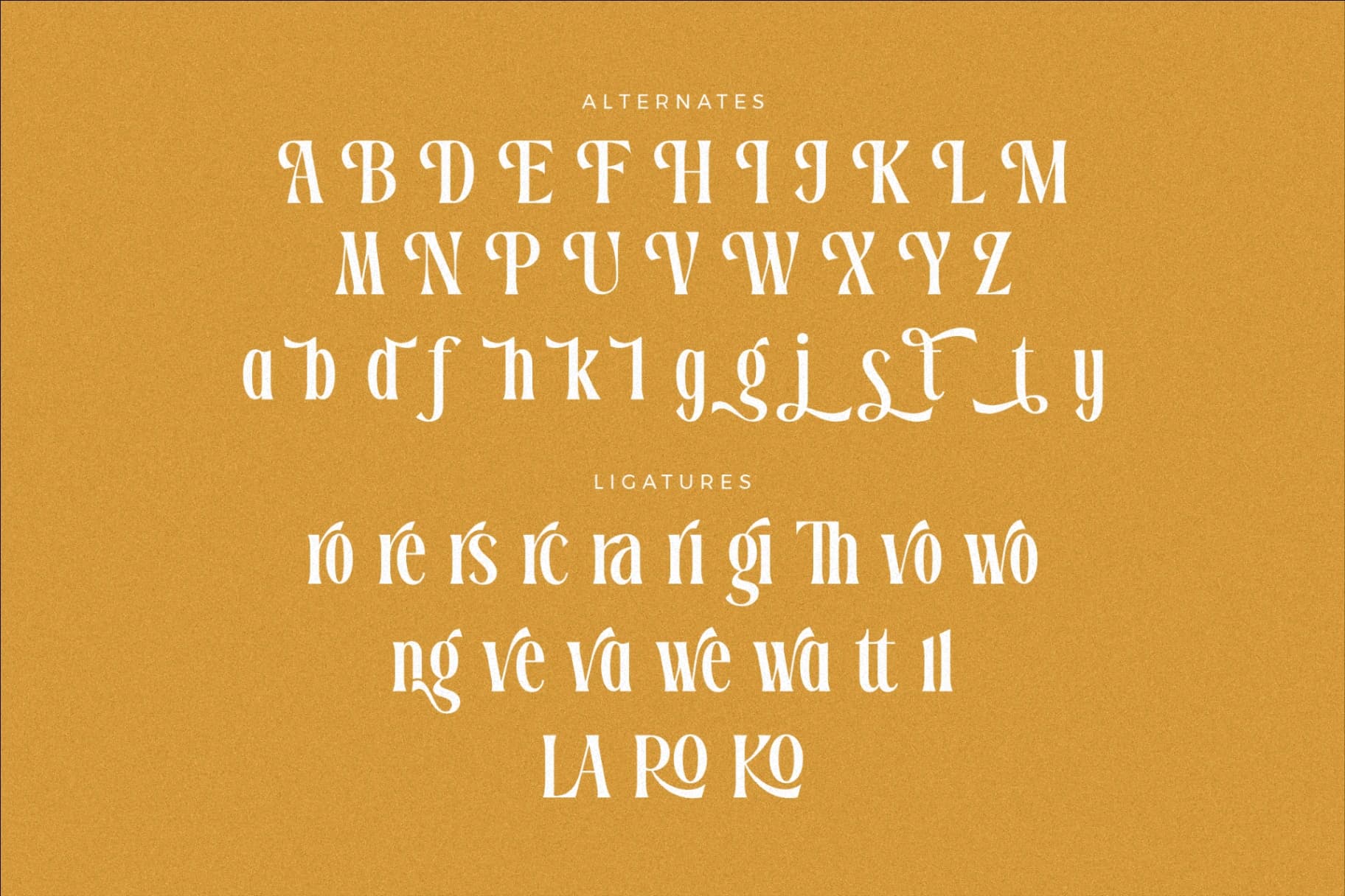 Preview 13 for Dreavolt - A Serif Display Font