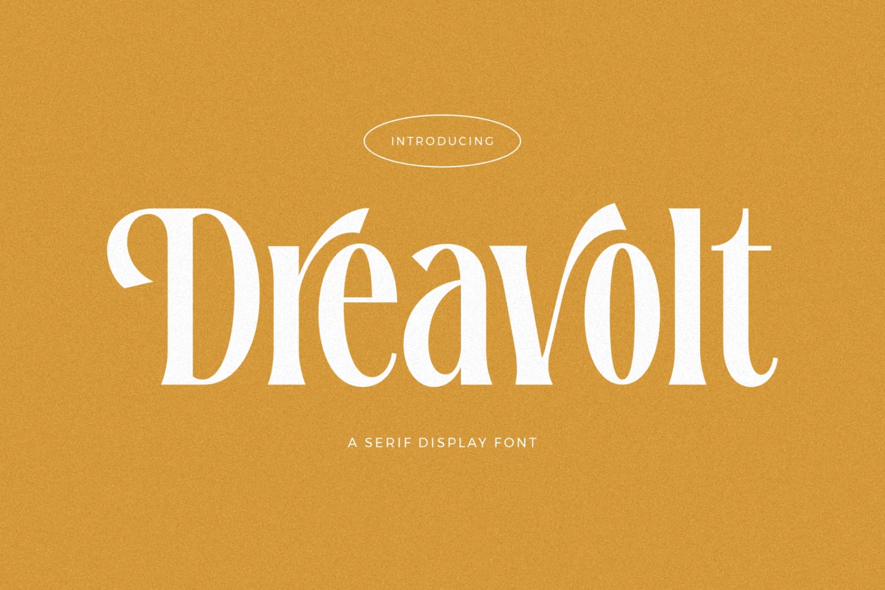 Preview of Dreavolt - A Serif Display Font font