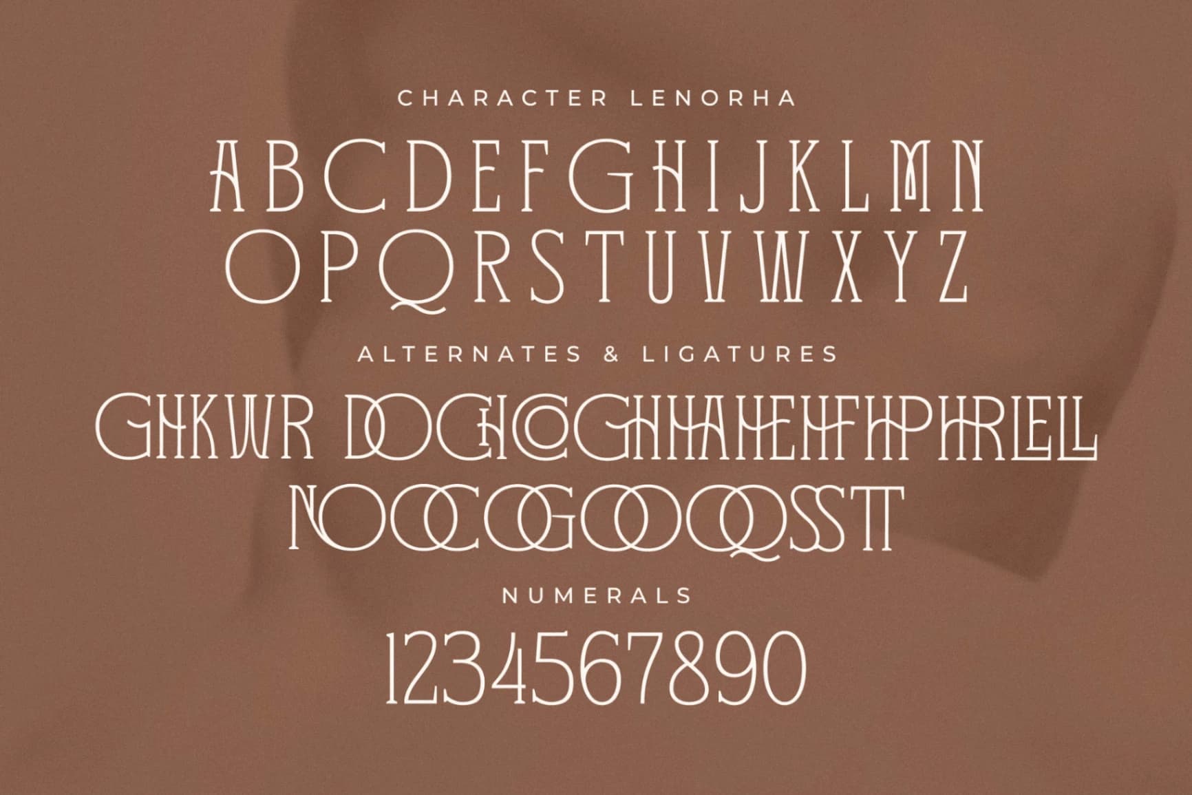 Preview 13 for Lenorha - Modern Display Serif