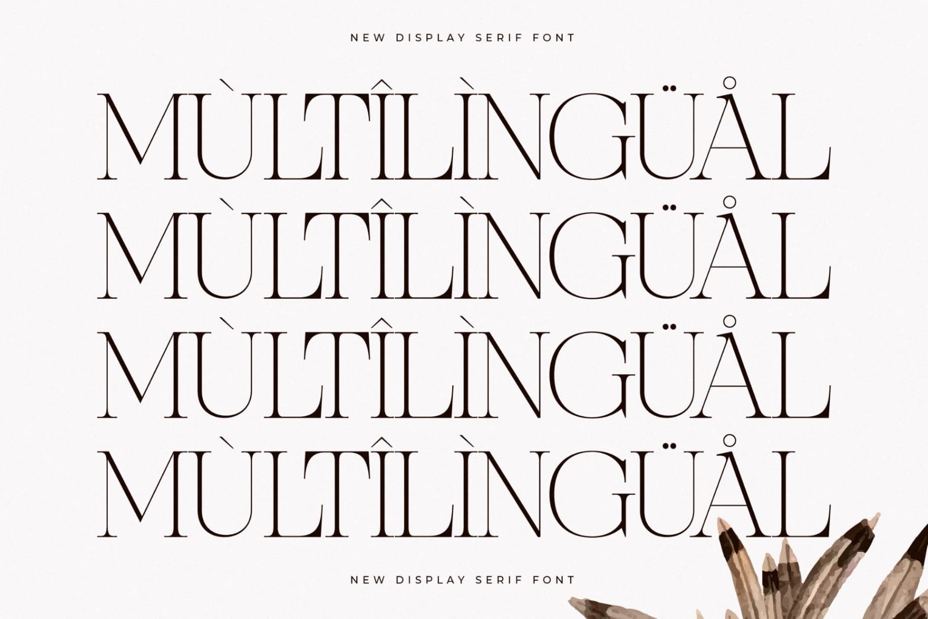 Preview 9 for Nocashe - New Display Serif Font