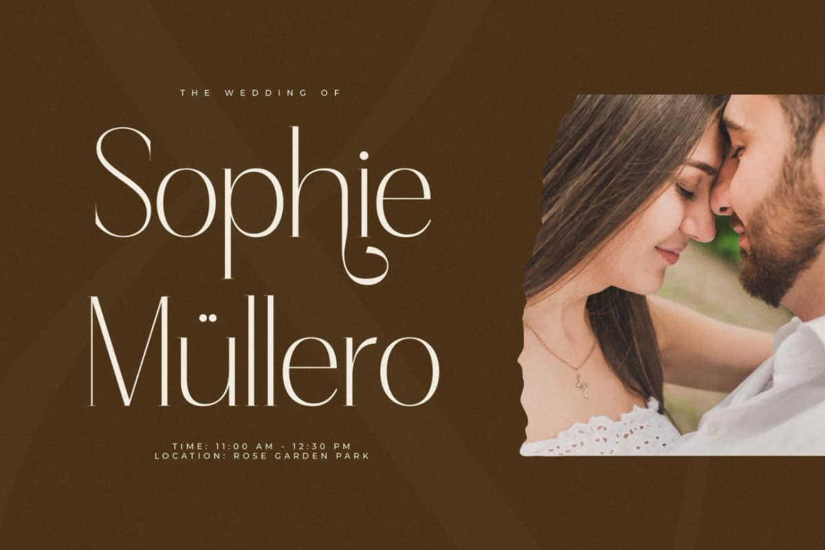 Qaflone - Modern Minimalist Serif font preview 4