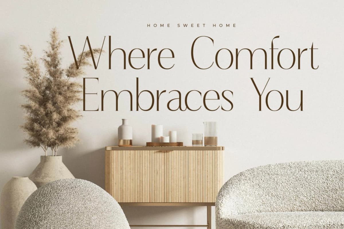 Qaflone - Modern Minimalist Serif font preview 7