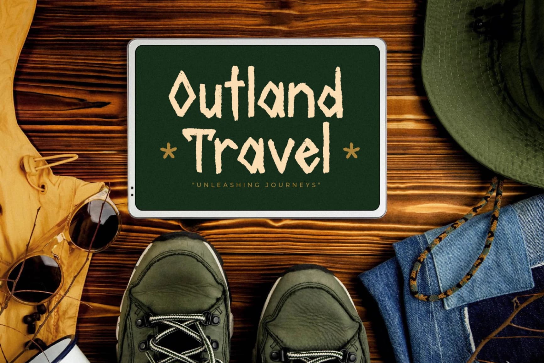 Preview 7 for Galacthic – New Display Tribal Font