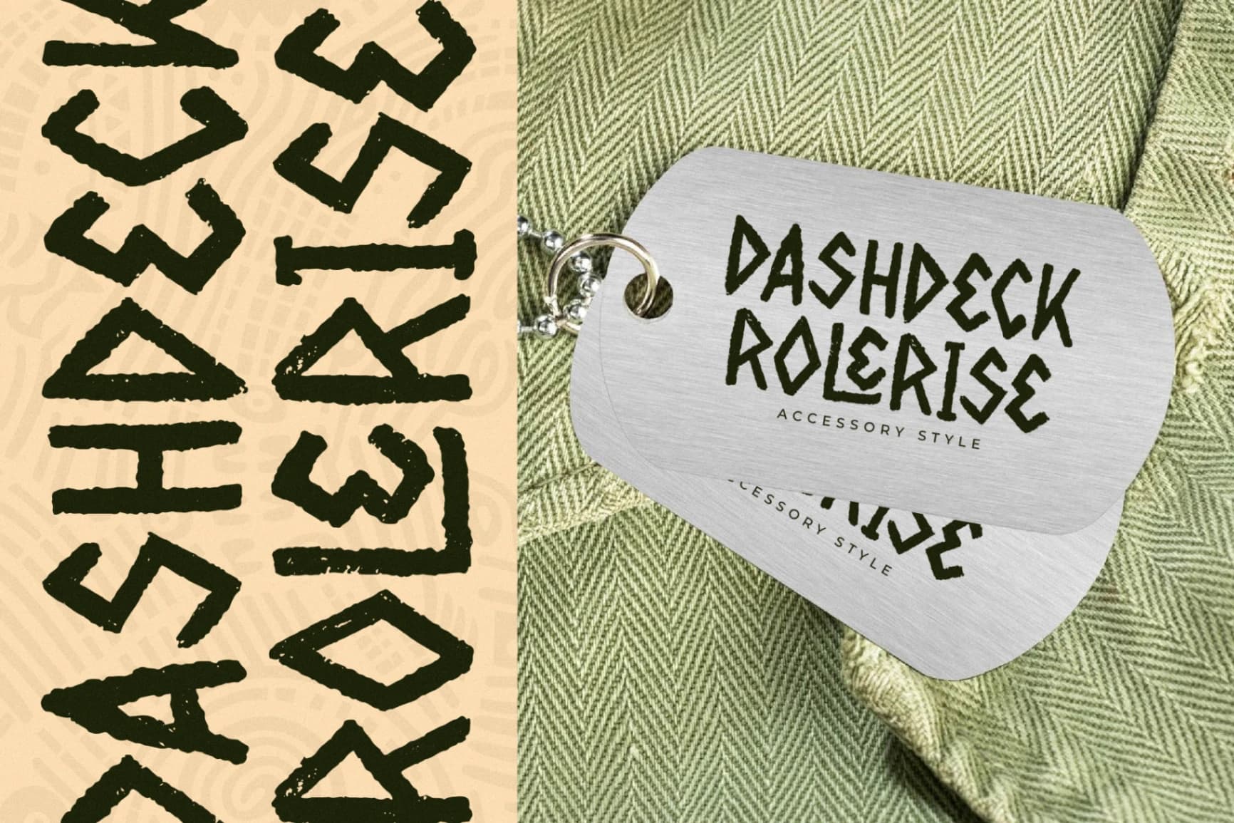 Preview 8 for Galacthic – New Display Tribal Font