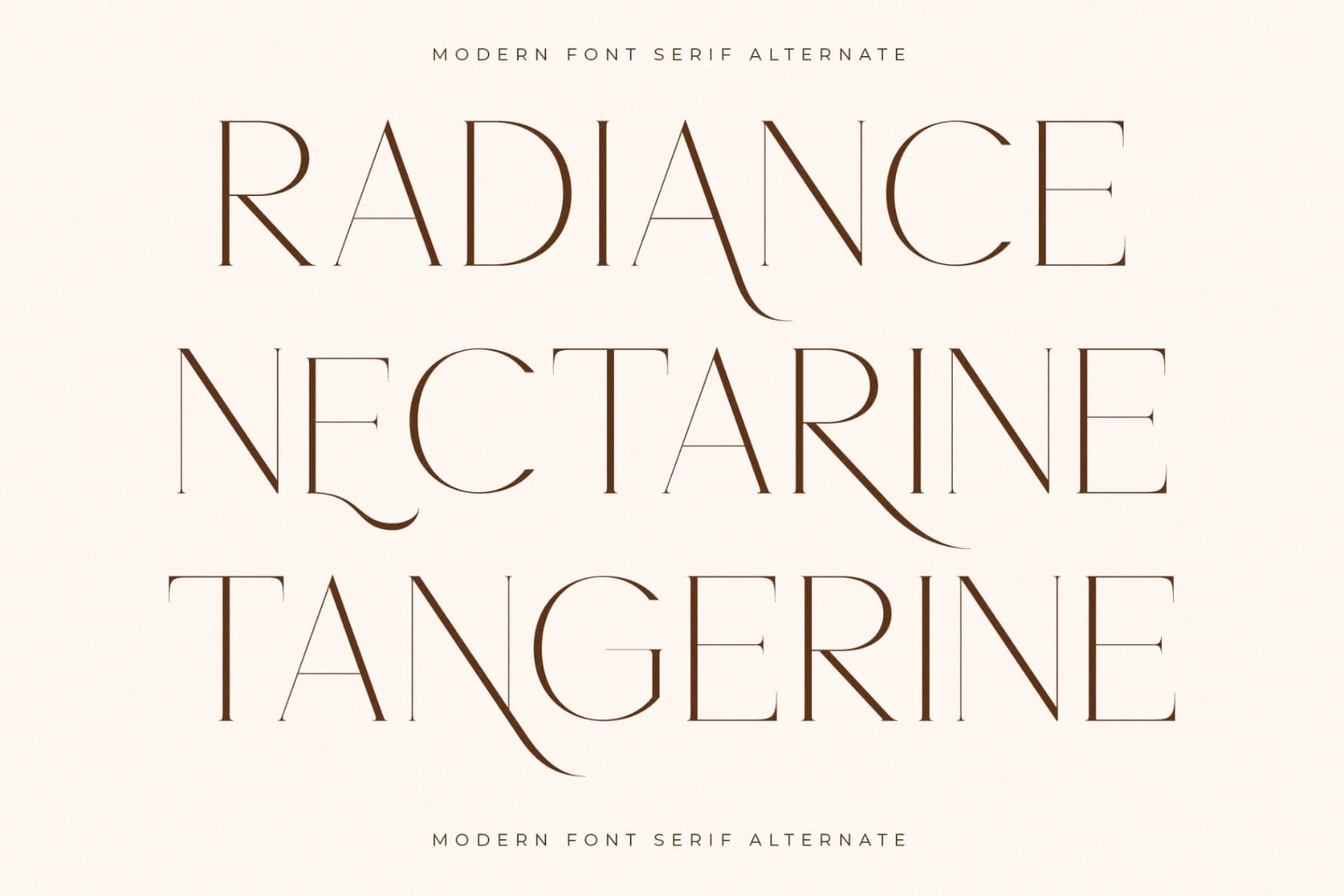 Preview 11 for Noracle - Modern Font Serif Alternate