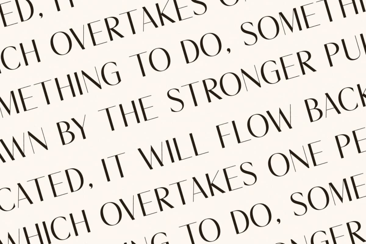 Qiblah - New Modern Sans Serif font preview 9