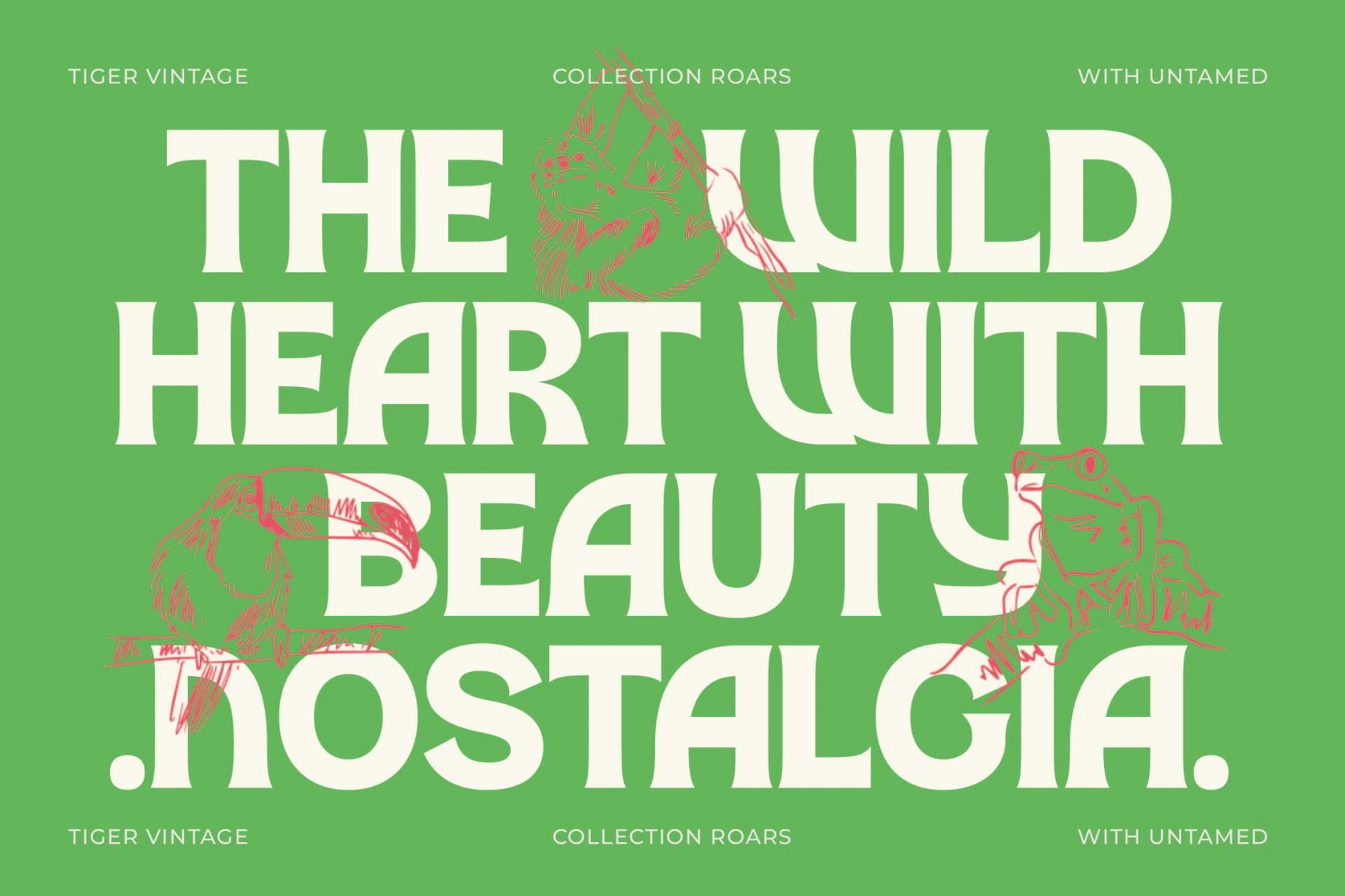 Preview 4 for Damoga - Freestyle Display Font