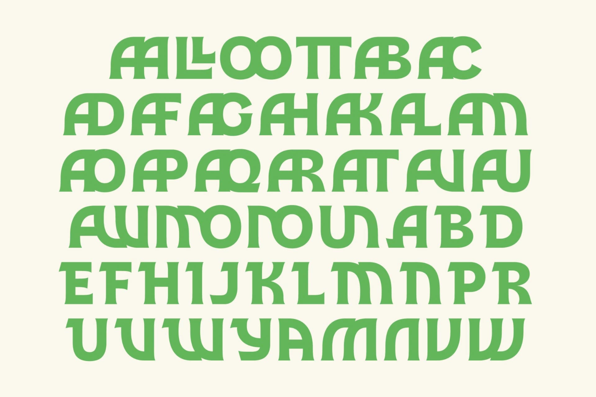 Preview 13 for Damoga - Freestyle Display Font