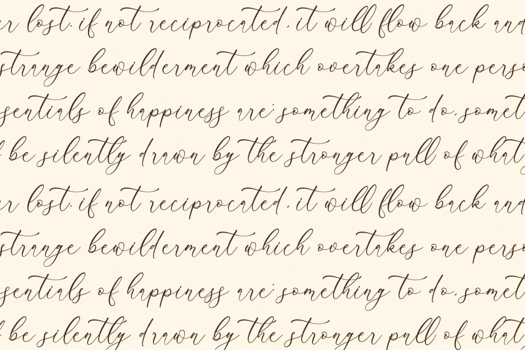Preview 9 for Andorale Heart – Beauty Handwritten Script Font