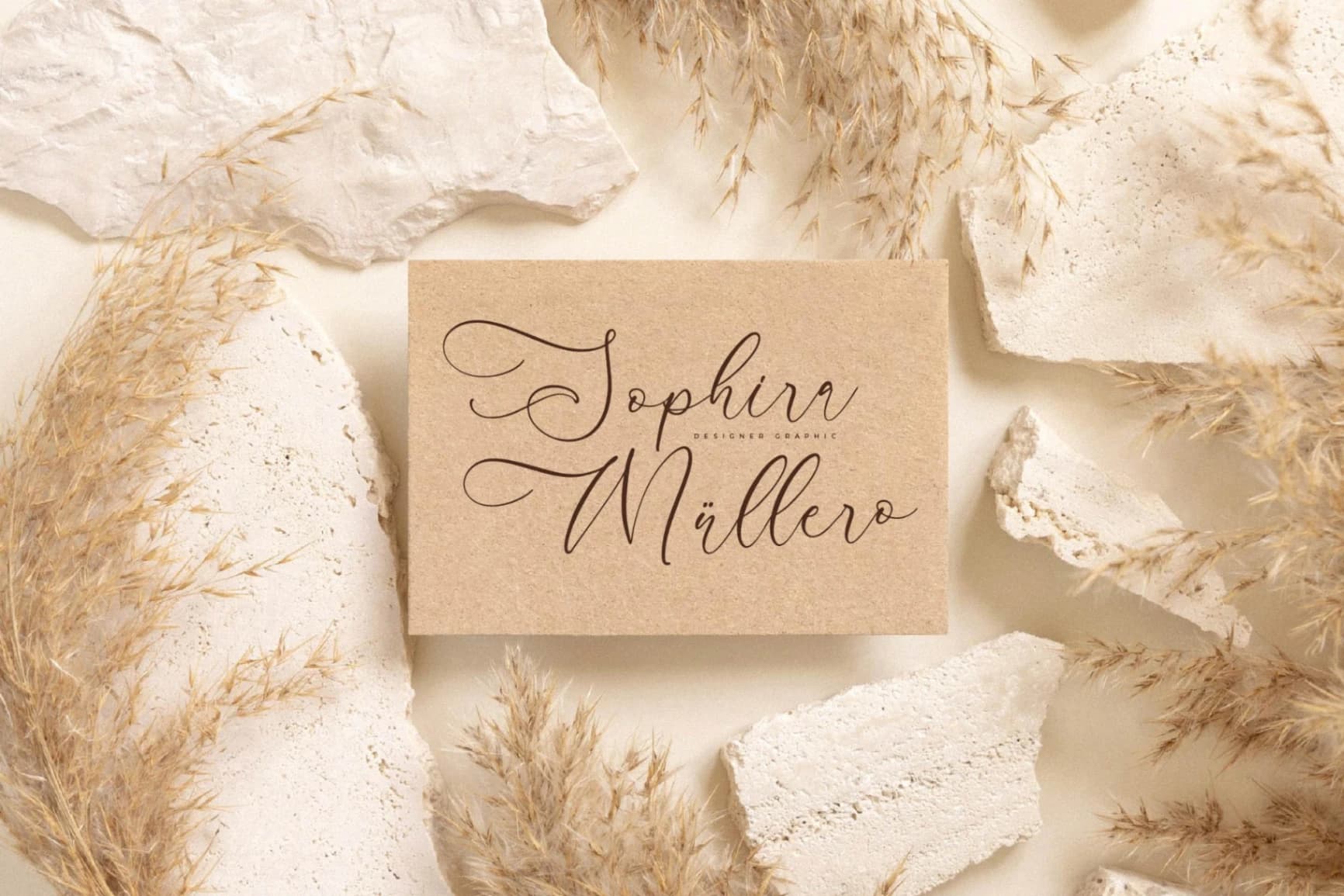 Preview 2 for Andorale Heart – Beauty Handwritten Script Font