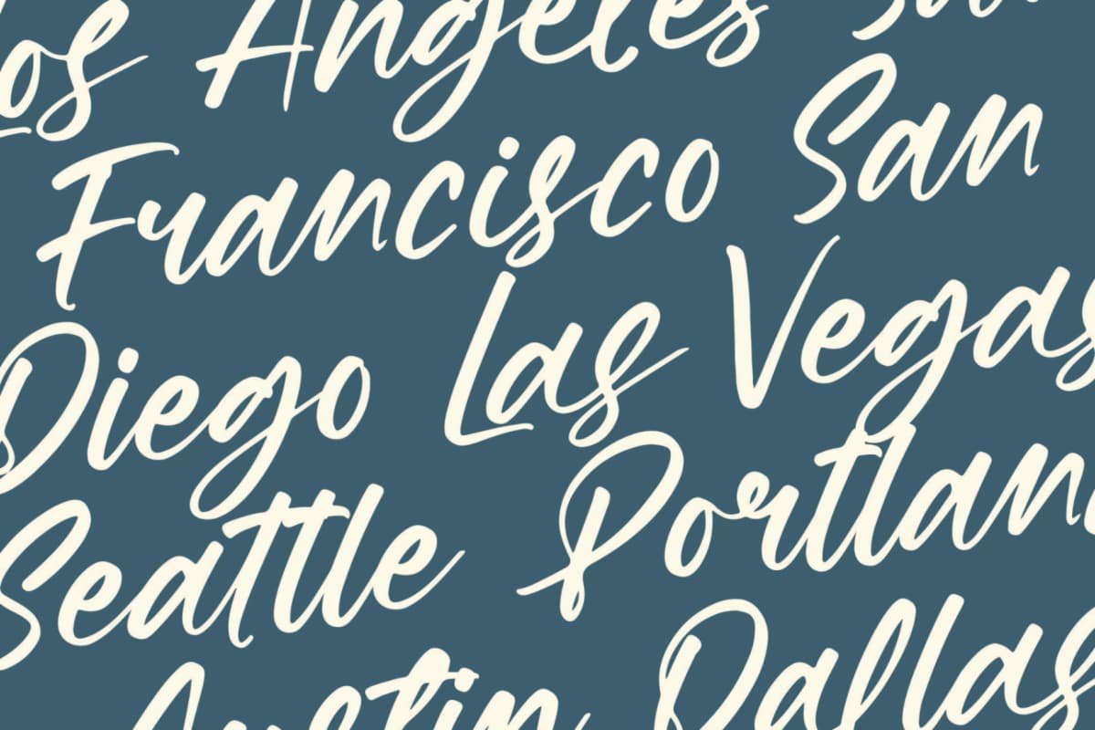 Daniela Butters - Aesthetic Handwritten Font font preview 10
