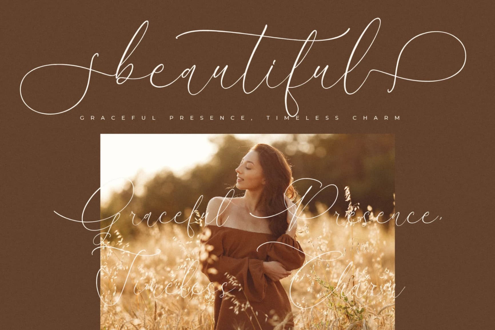 Preview 2 for August Sterling – Beauty Calligraphy Script