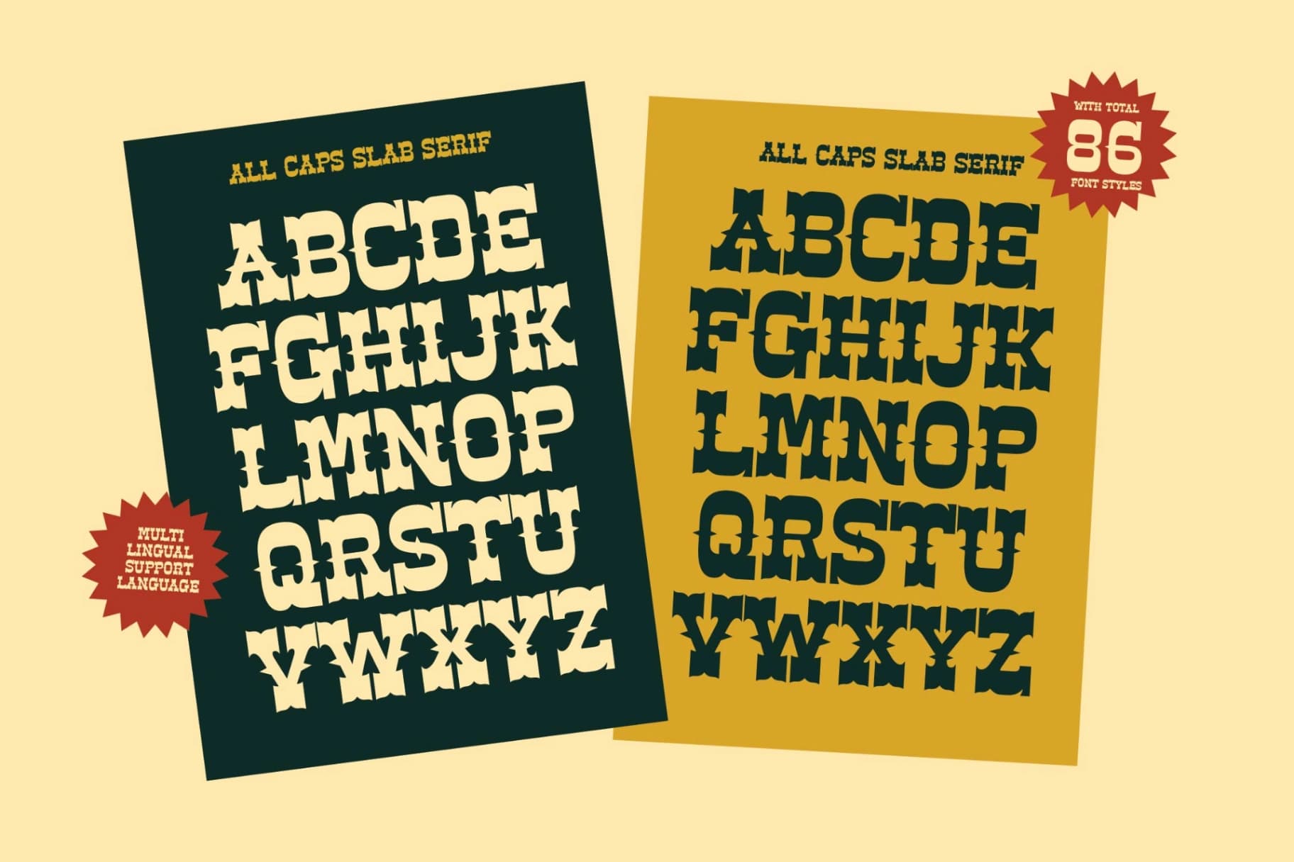Preview 10 for Ankara Trave - Vintage Display Typeface Font