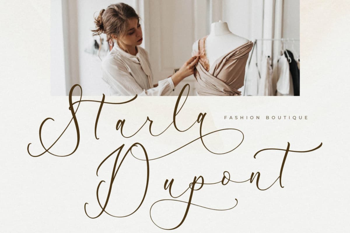 Peach Mondela – Beauty Calligraphy Font font preview 2