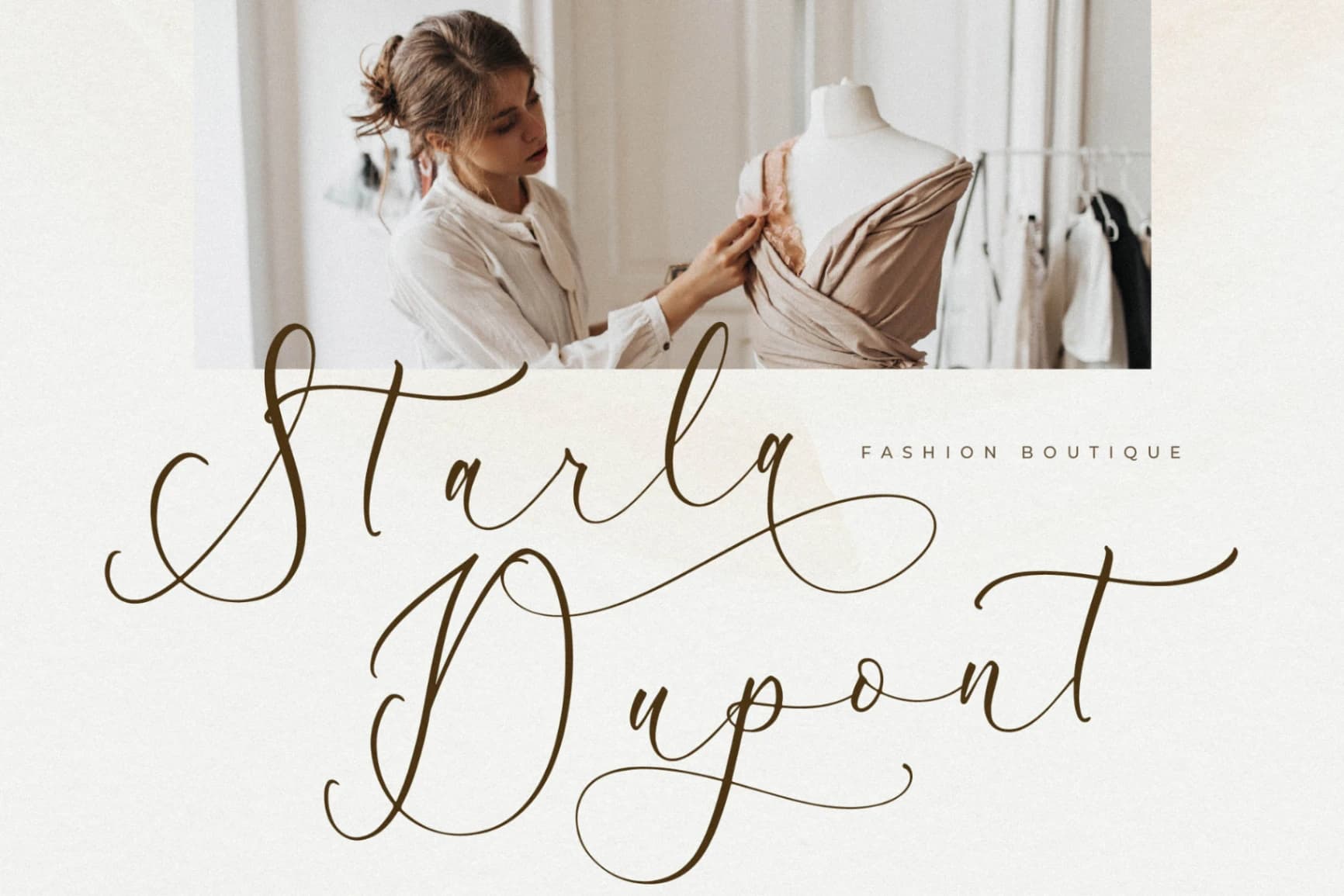 Preview 2 for Peach Mondela – Beauty Calligraphy Font