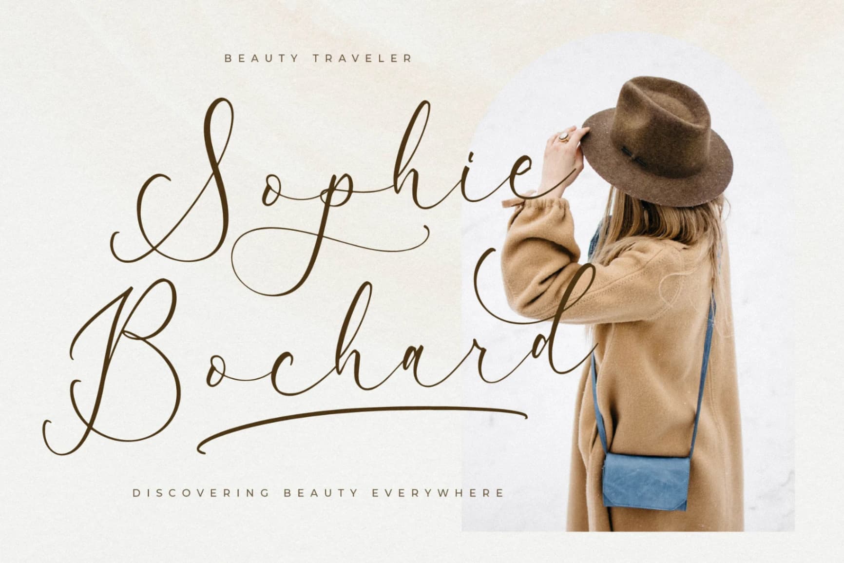 Preview 8 for Peach Mondela – Beauty Calligraphy Font