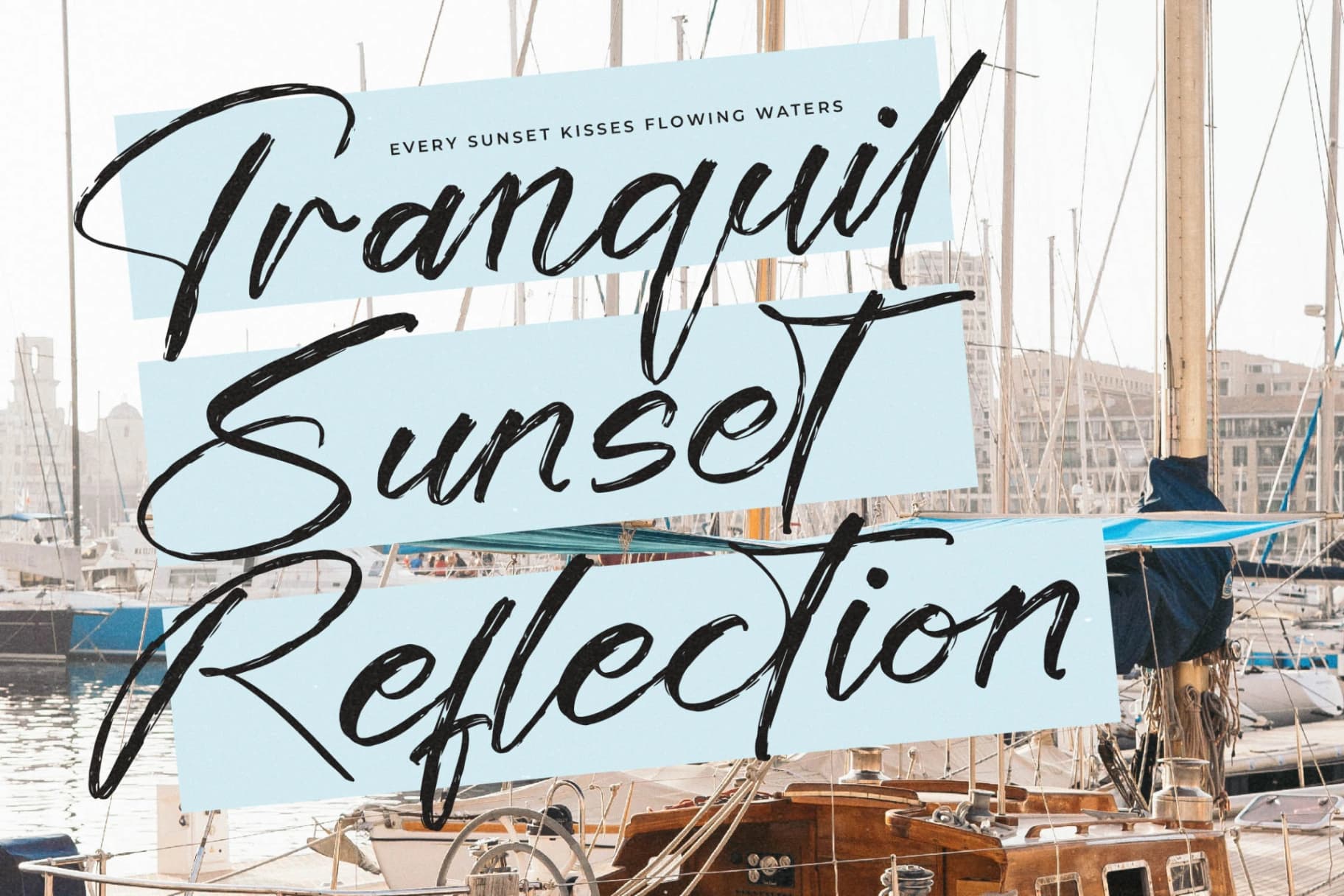 Preview 10 for Italian Tempesta - Handbrush Script Font