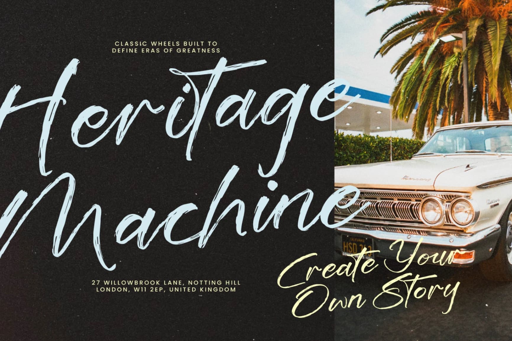 Preview 8 for Italian Tempesta - Handbrush Script Font