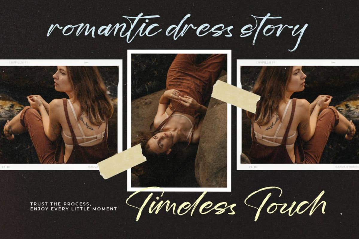 Italian Tempesta - Handbrush Script Font font preview 9